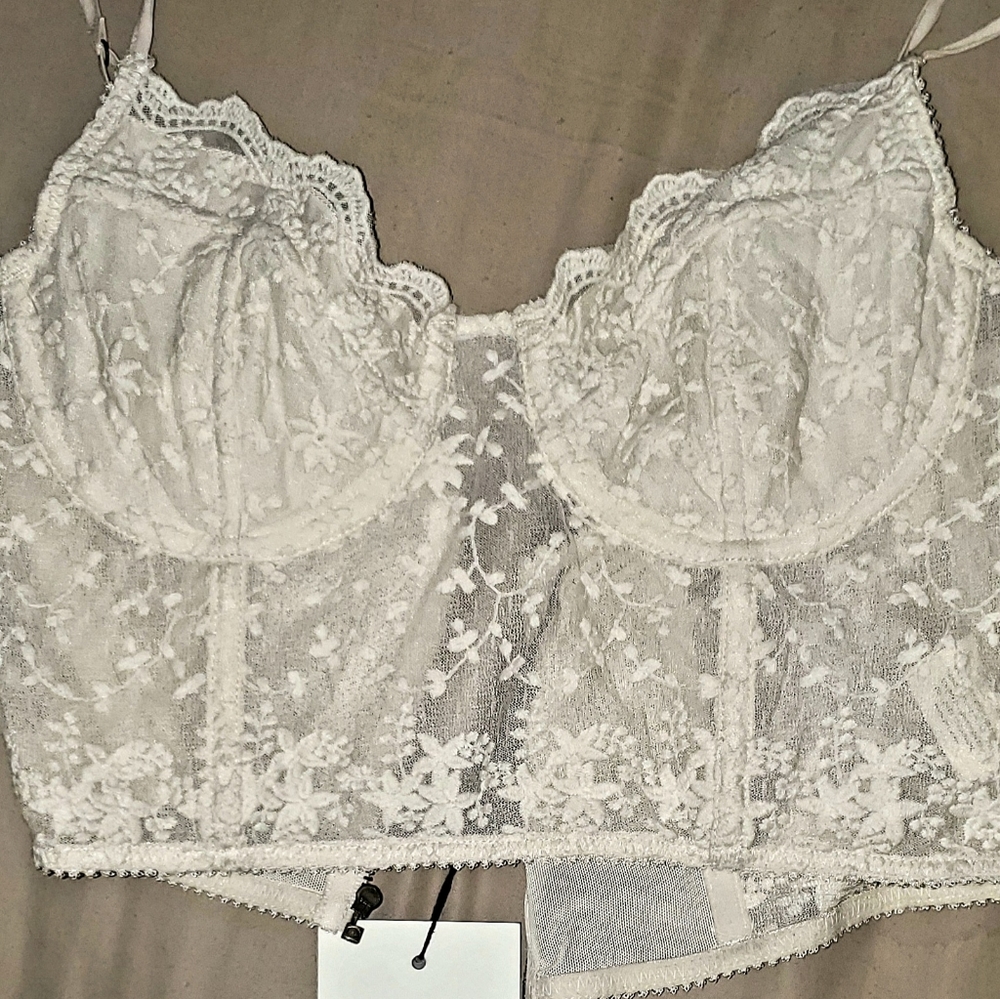 Spell Designs: Le Gauze Bustier & Skirt Set Size S - Picture 10 of 13